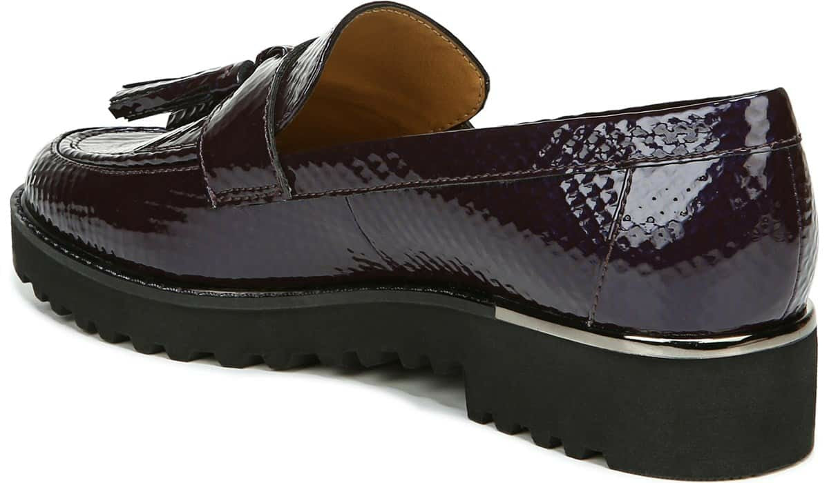 Franco Sarto Franco Carolynn Loafer Purple Faux Leather