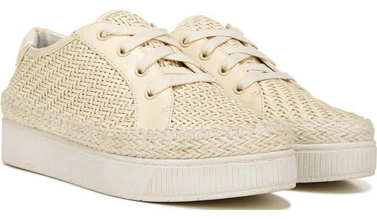 Franco Sarto Franco Hyria Platform Sneaker Milk Woven Leather