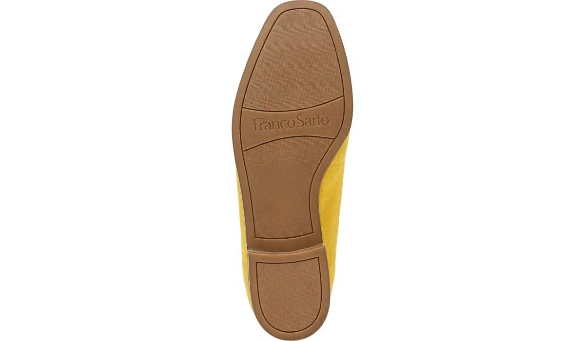Franco Sarto Franco Clarise Loafer Yellow Suede