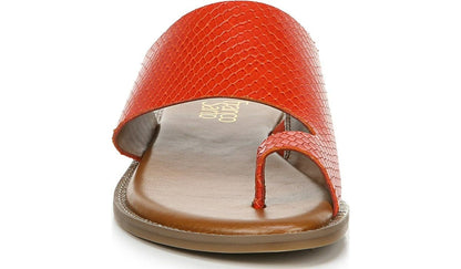 Franco Sarto Franco Gem Sandal Bright Orange Leather