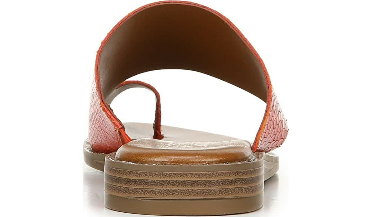 Franco Sarto Franco Gem Sandal Bright Orange Leather