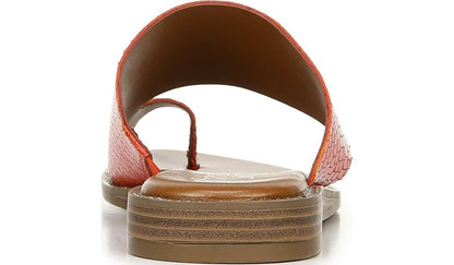 Franco Sarto Franco Gem Sandal Bright Orange Leather