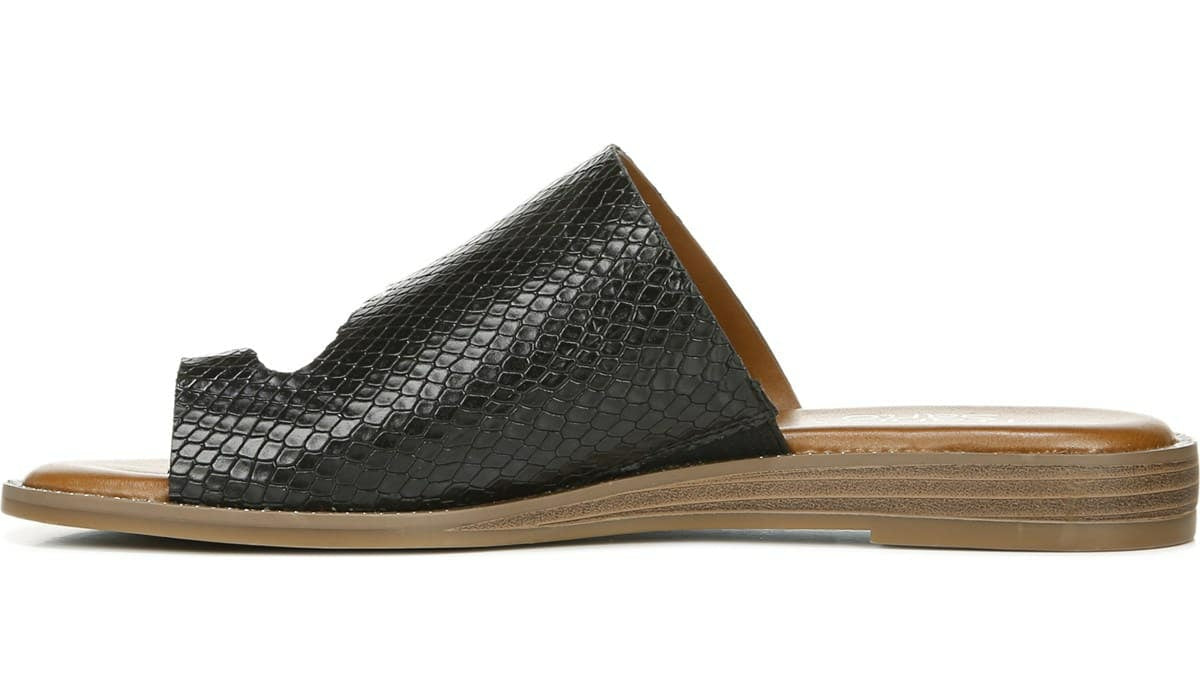 Franco Sarto Franco Gem Sandal Black Leather