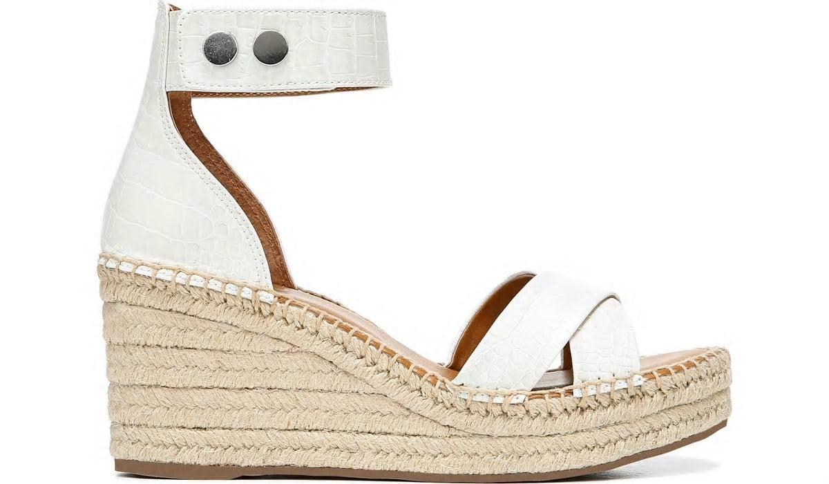Franco Sarto Franco Carlotta Espadrille Wedge Sandal Putty