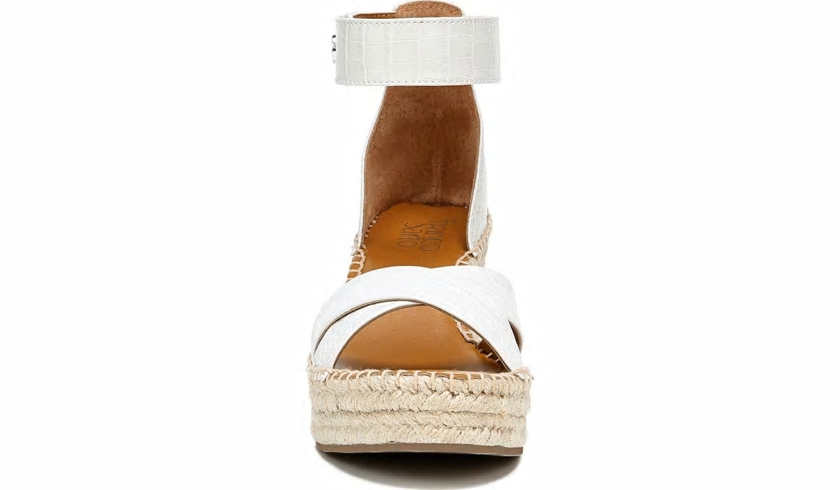 Franco Sarto Franco Carlotta Espadrille Wedge Sandal Putty