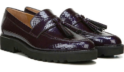 Franco Sarto Franco Carolynn Loafer Purple Faux Leather