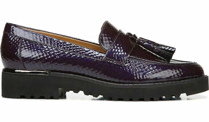 Franco Sarto Franco Carolynn Loafer Purple Faux Leather