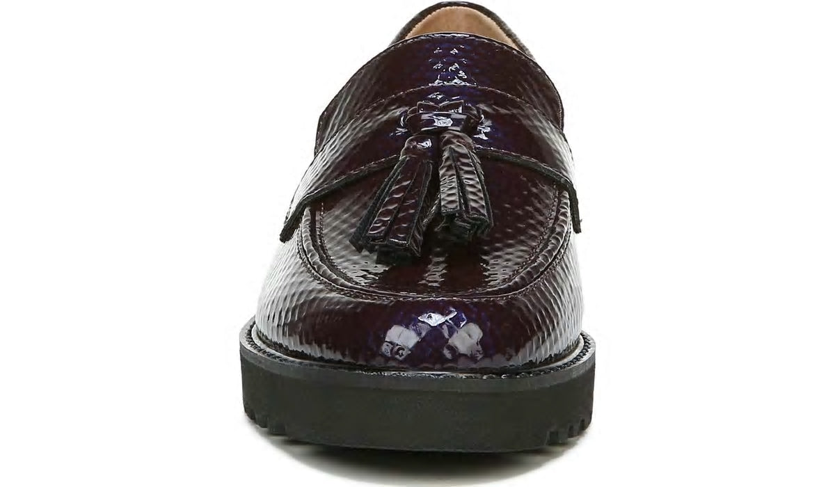 Franco Sarto Franco Carolynn Loafer Purple Faux Leather