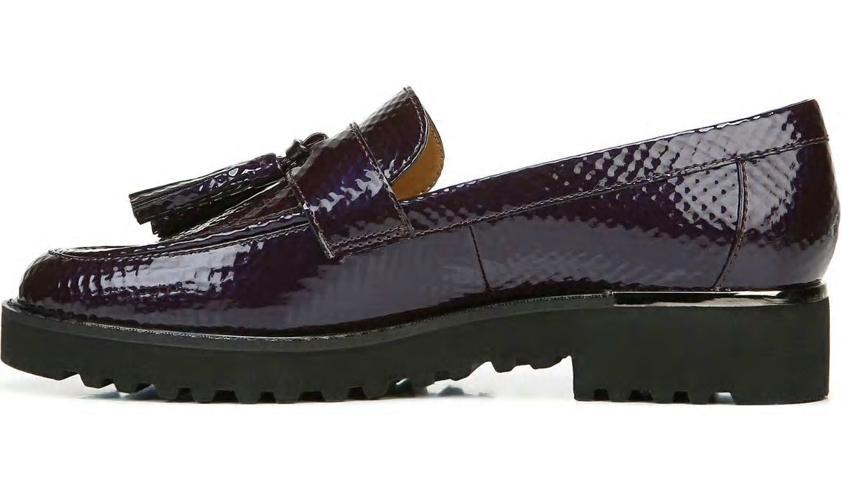 Franco Sarto Franco Carolynn Loafer Purple Faux Leather