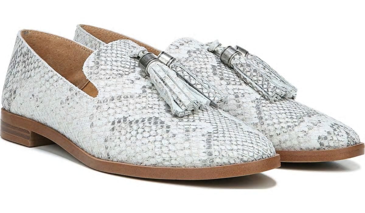 Franco Sarto Franco Hadden Loafer Natural Snake Print Leather