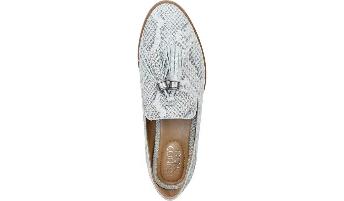 Franco Sarto Franco Hadden Loafer Natural Snake Print Leather