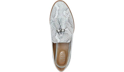 Franco Sarto Franco Hadden Loafer Natural Snake Print Leather