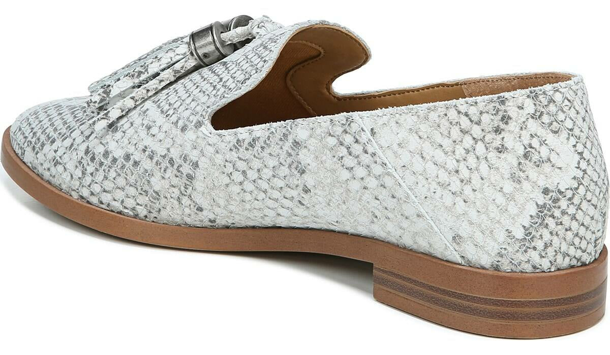 Franco Sarto Franco Hadden Loafer Natural Snake Print Leather