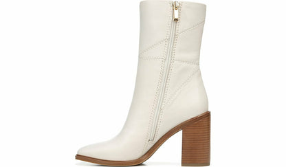 Franco Sarto Franco Stevie Block Heel Boot Putty Leather