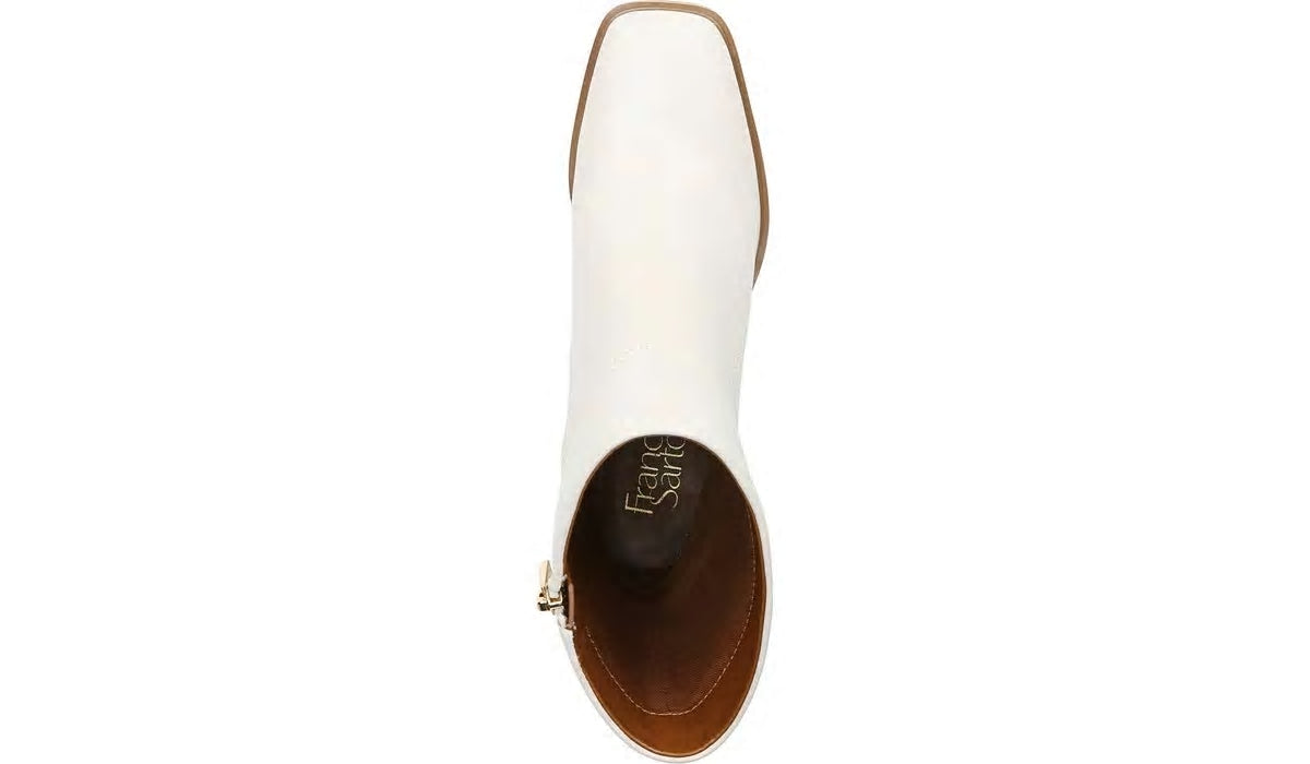 Franco Sarto Franco Stevie Block Heel Boot Putty Leather