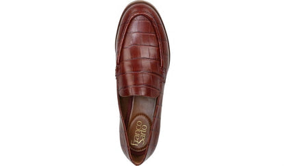Franco Sarto Franco Newbocca Loafer Rust Leather