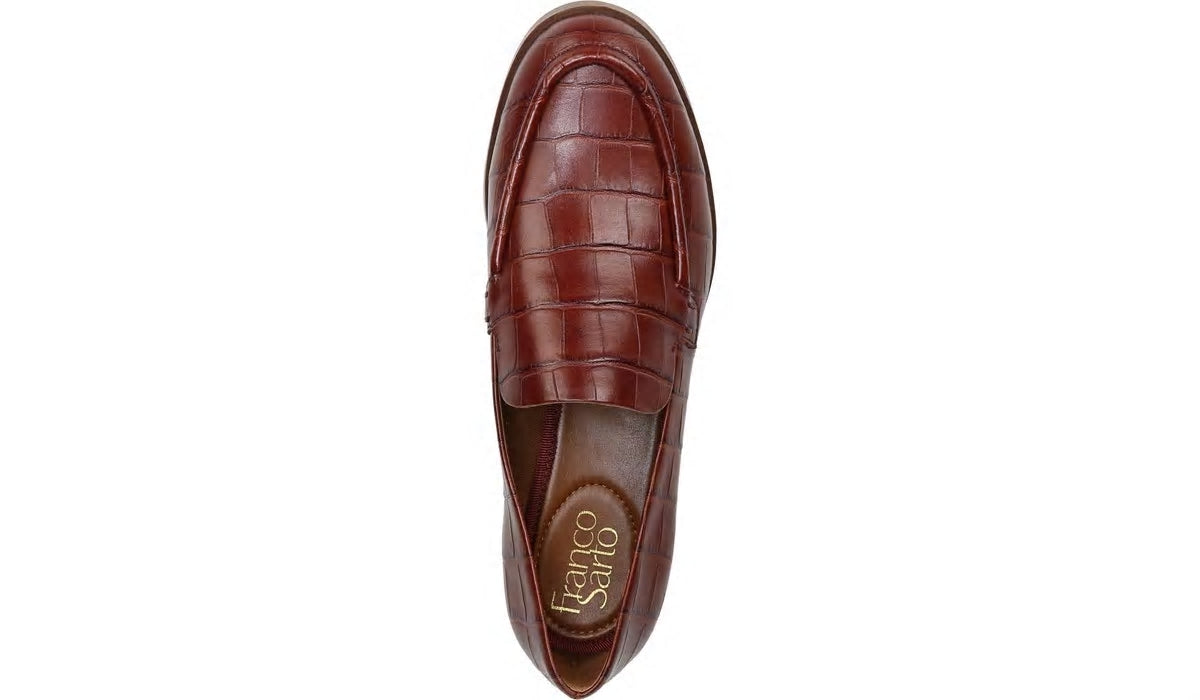 Franco Sarto Franco Newbocca Loafer Rust Leather