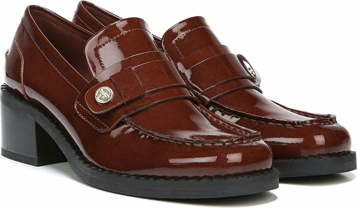 Franco Sarto Franco Rozette Loafer Dark Walnut Leather
