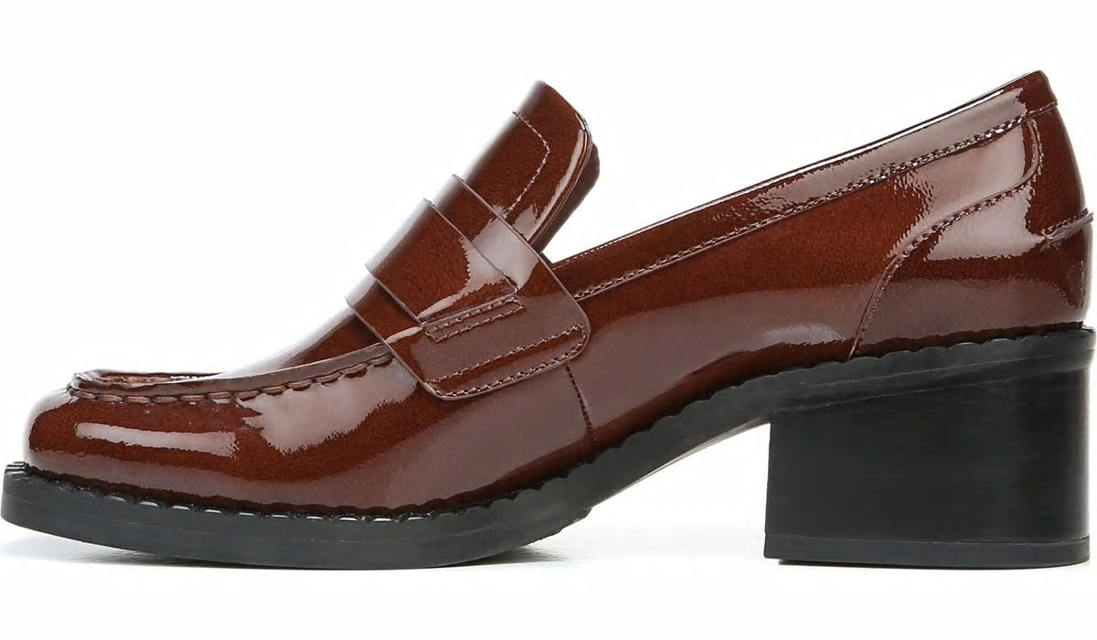 Franco Sarto Franco Rozette Loafer Dark Walnut Leather