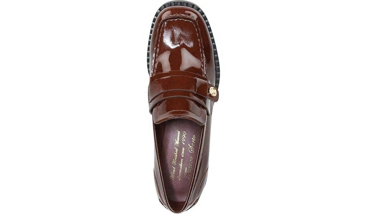 Franco Sarto Franco Rozette Loafer Dark Walnut Leather