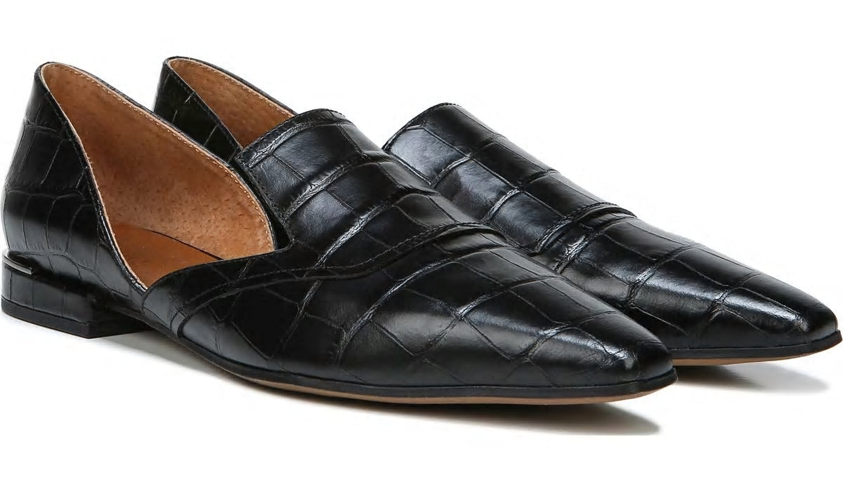 Franco Sarto Franco Artisan Loafer Black Leather