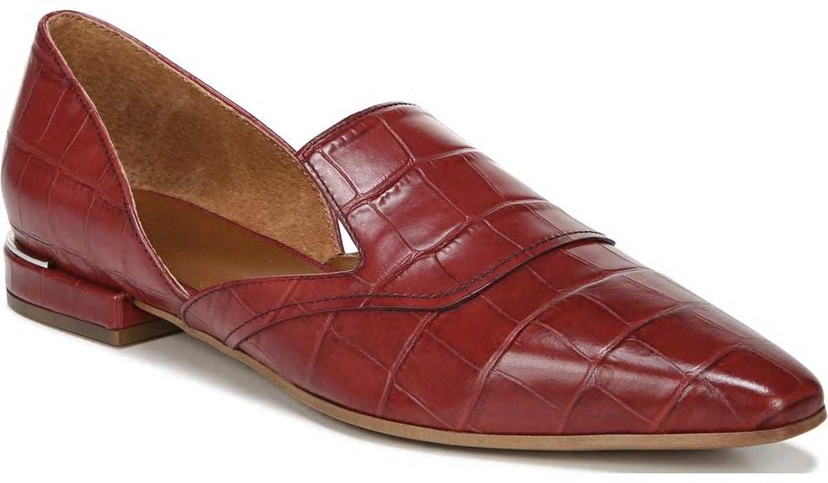 Franco Sarto Franco Artisan Loafer Dark Red Leather