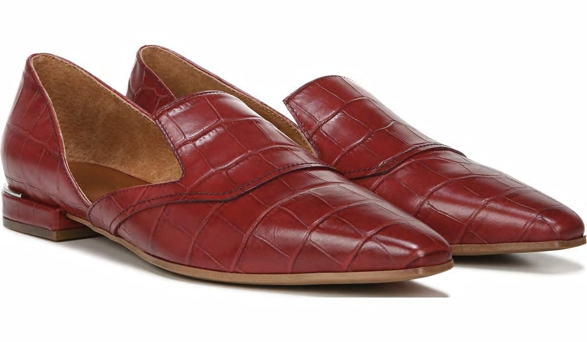 Franco Sarto Franco Artisan Loafer Dark Red Leather