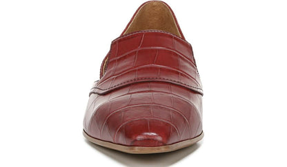 Franco Sarto Franco Artisan Loafer Dark Red Leather