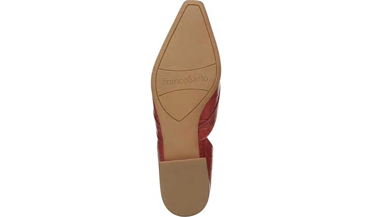 Franco Sarto Franco Artisan Loafer Dark Red Leather