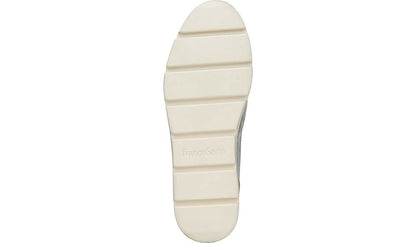 Franco Sarto Franco Pryce Mid Top Sneaker Silver Leather