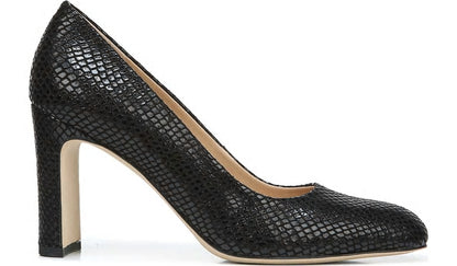 Franco Sarto Franco Gianna Pump Black Snake Print Fabric