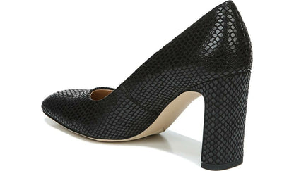Franco Sarto Franco Gianna Pump Black Snake Print Fabric