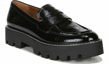 Franco Sarto Franco Balin Platform Loafer Black Patent
