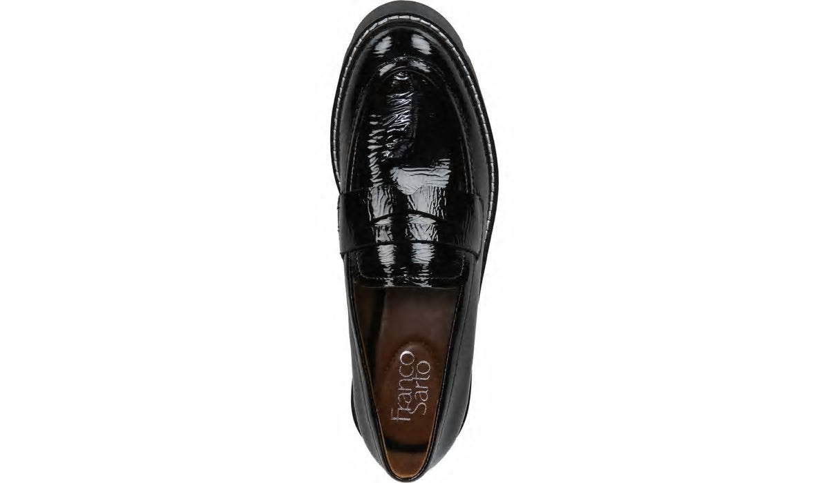 Franco Sarto Franco Balin Platform Loafer Black Patent