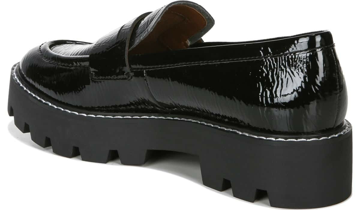 Franco Sarto Franco Balin Platform Loafer Black Patent