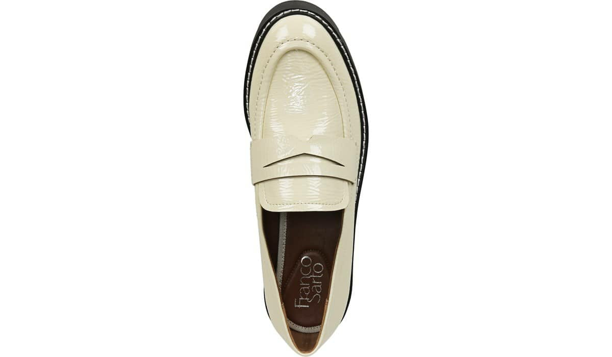 Franco Sarto Franco Balin Platform Loafer Putty Patent