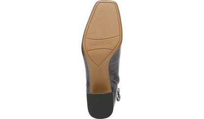 Franco Sarto Franco Marquee Bootie Grey Croco Print Leather