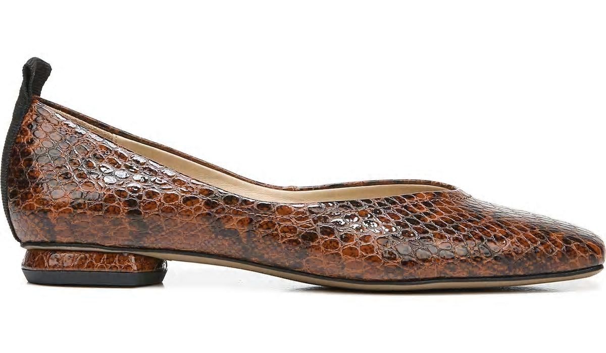 Franco Sarto Franco Ailee Flat Sienna Snake