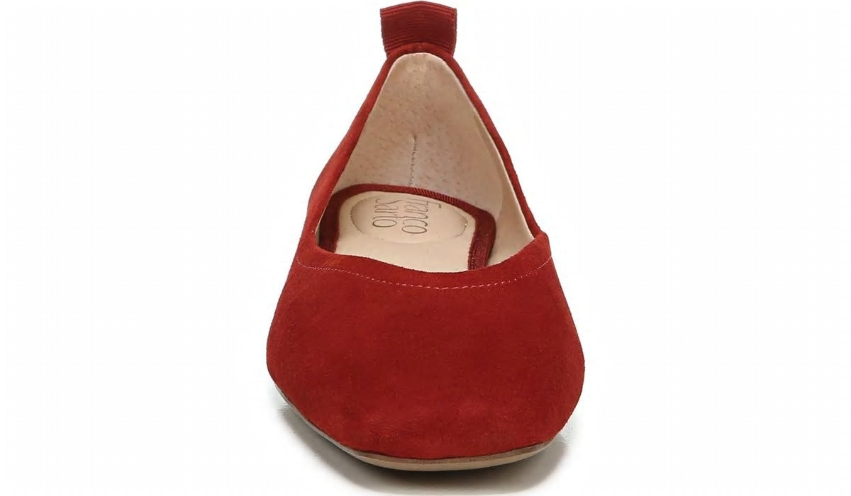 Franco Sarto Franco Ailee Flat Campari Suede
