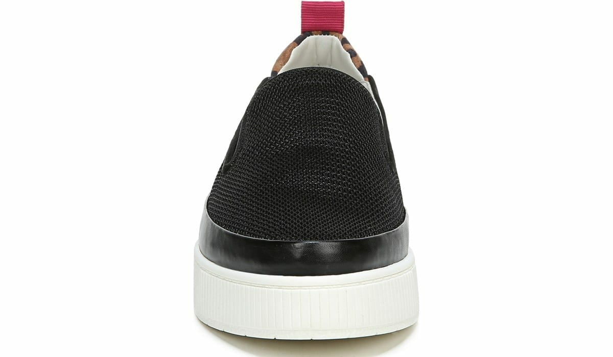 Franco Sarto Franco Homer 4 Platform Slip On Sneaker Black Mesh