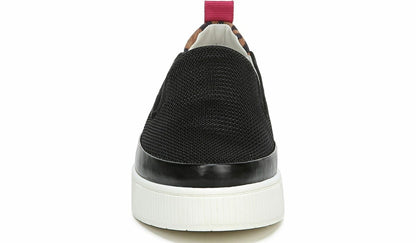 Franco Sarto Franco Homer 4 Platform Slip On Sneaker Black Mesh