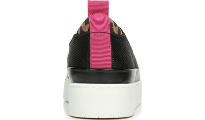 Franco Sarto Franco Homer 4 Platform Slip On Sneaker Black Mesh