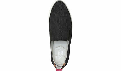 Franco Sarto Franco Homer 4 Platform Slip On Sneaker Black Mesh