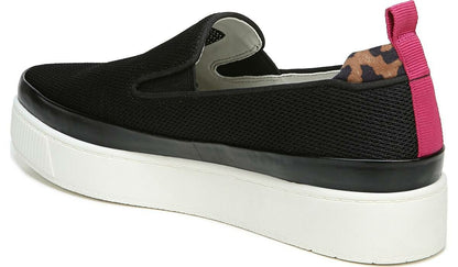 Franco Sarto Franco Homer 4 Platform Slip On Sneaker Black Mesh