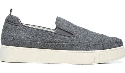 Franco Sarto Franco Homer 4 Platform Slip On Sneaker Grey Fabric