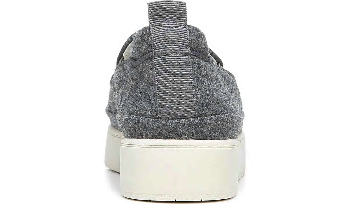Franco Sarto Franco Homer 4 Platform Slip On Sneaker Grey Fabric
