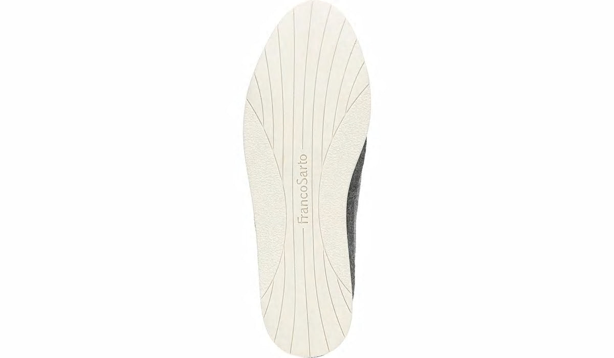 Franco Sarto Franco Homer 4 Platform Slip On Sneaker Grey Fabric