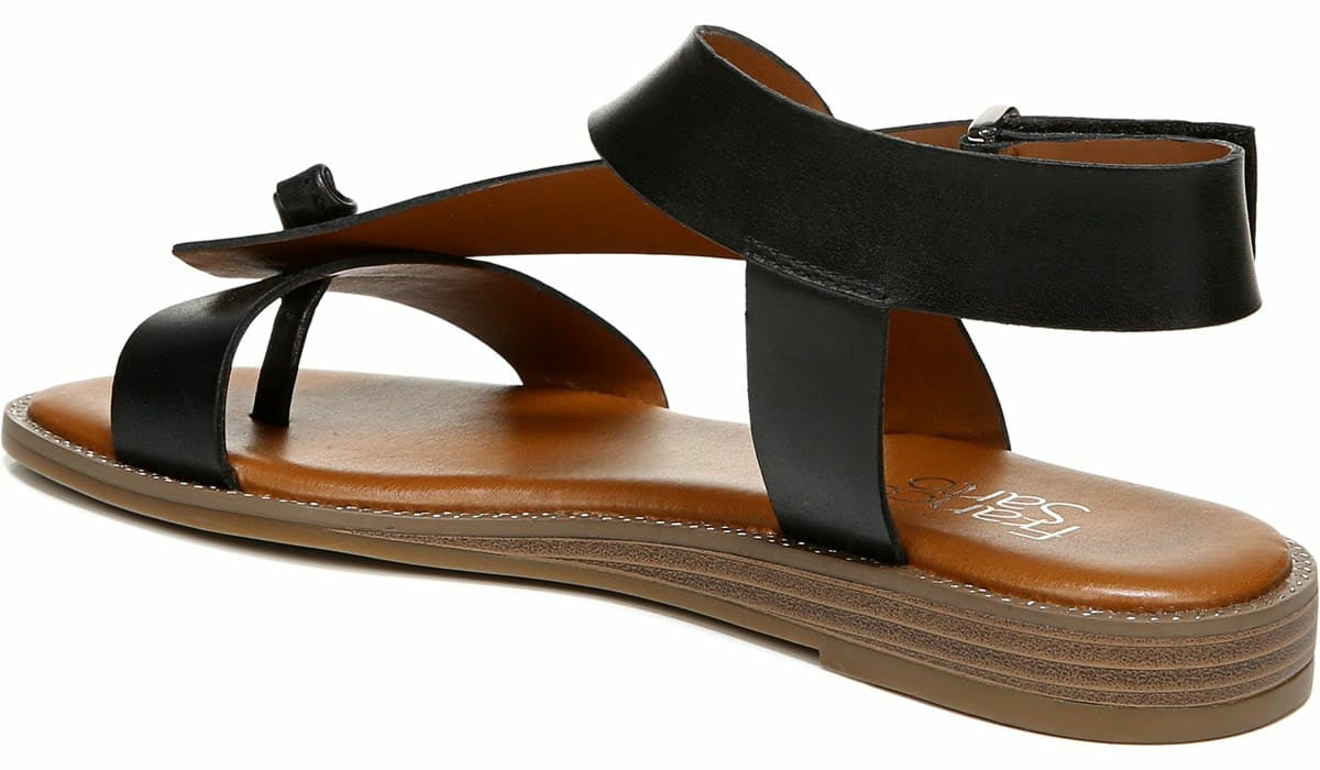 Franco Sarto Franco Glenni Sandal Black Leather