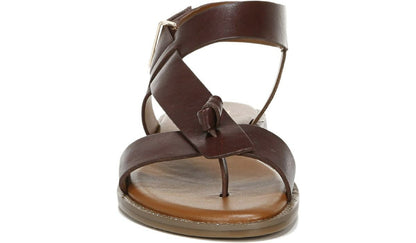 Franco Sarto Franco Glenni Sandal Dark Brown Leather