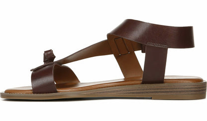 Franco Sarto Franco Glenni Sandal Dark Brown Leather
